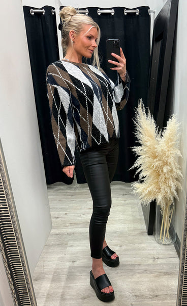 SP Liam pullover - harlequin