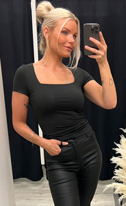 Eva top - black