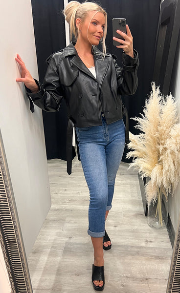 Mathilda jacket - black