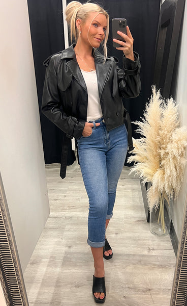 Mathilda jacket - black