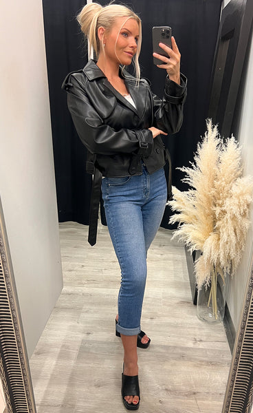 Mathilda jacket - black