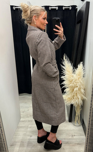 NÜMPH Nuelana coat - black coffee