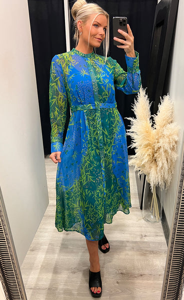 Nukyndall dress - super sonic