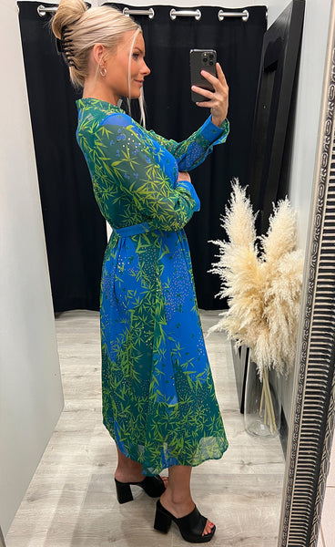 Nukyndall dress - super sonic