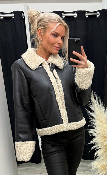 NÜMPH Nuolia jacket - caviar