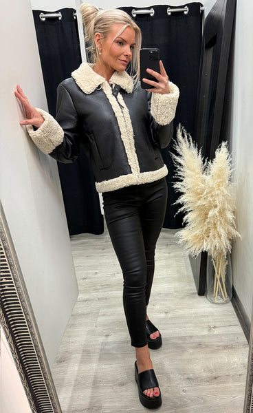 NÜMPH Nuolia jacket - caviar