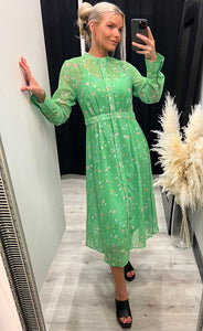 Nukyndall dress - poison green