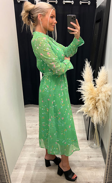 Nukyndall dress - poison green
