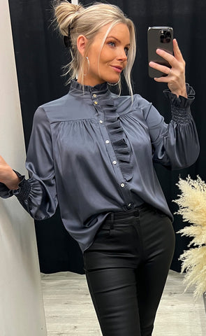 Malika blouse - grey