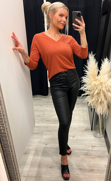 Simoni pullover - etruscan red