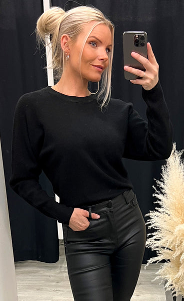 Osarah pullover - black