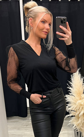 Nublythe blouse - caviar