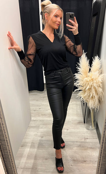 Nublythe blouse - caviar