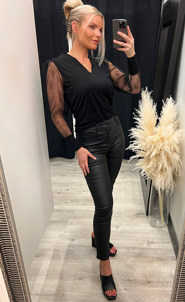 Nublythe blouse - caviar