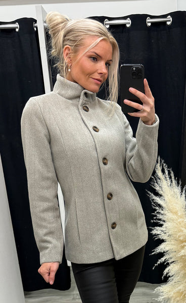 FRANSA Evilla jacket 4 - overland mix