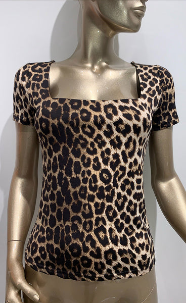 Eva top - leopard