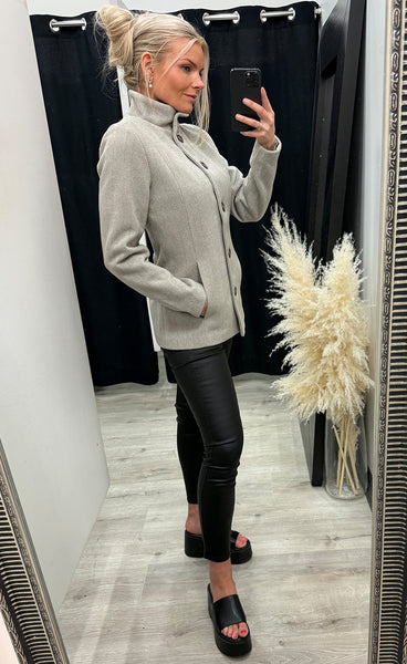 FRANSA Evilla jacket 4 - overland mix
