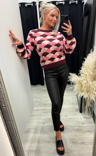 Nulila pullover - pink lemonade