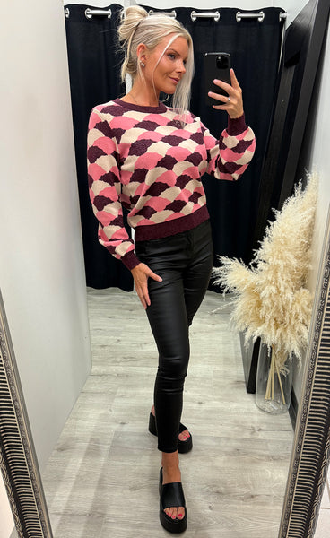 Nulila pullover - pink lemonade