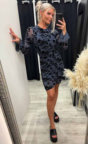 Lavetta dress - cobi blue print