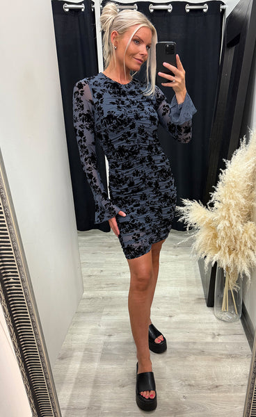 Lavetta dress - cobi blue print