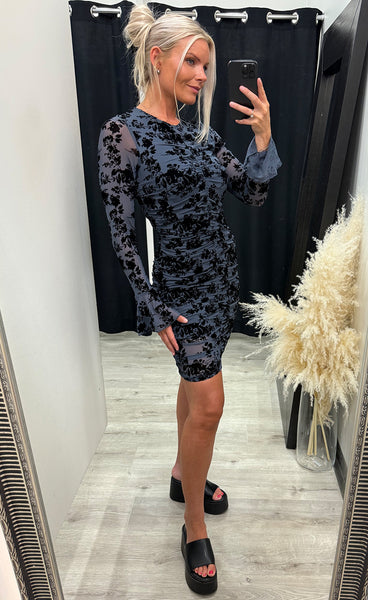 Lavetta dress - cobi blue print