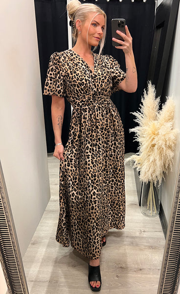 Stella dress - leopard