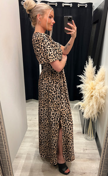 Stella dress - leopard