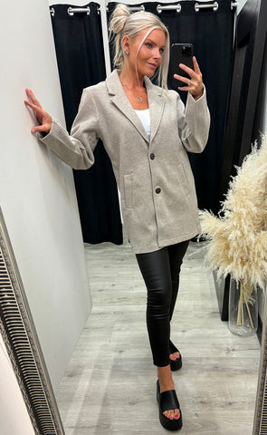 Bondy jacket - walnut melange