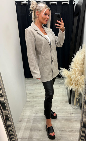 Bondy jacket - walnut melange