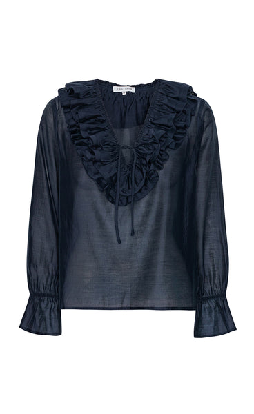 Jody blouse - navy blue