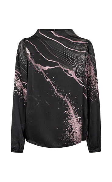 NÜ Fia blouse - black mix