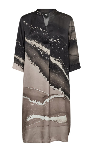 NÜ Cilje tunic dress - cigar mix