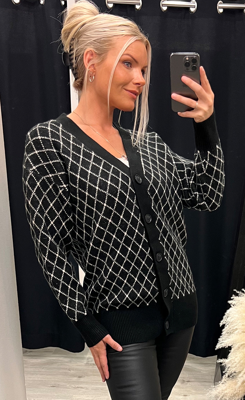 Alvino cardigan - black