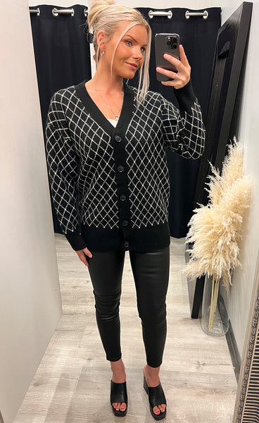 Alvino cardigan - black