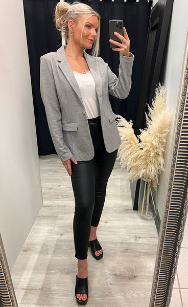 Ry blazer 1 - light grey melange
