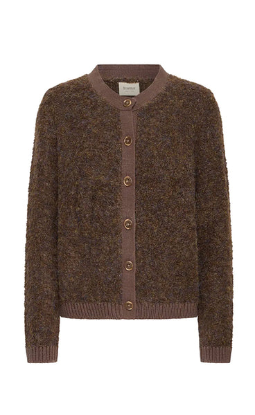 Vanna cardigan 1 - chocolate torte melange