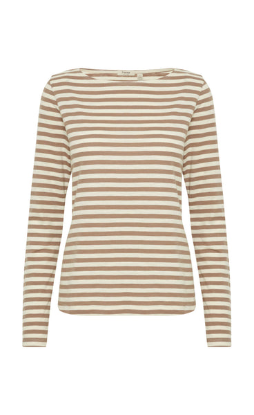 Mye tee 1 - beige stripe