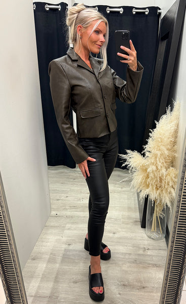 Laurica jacket - wom brown