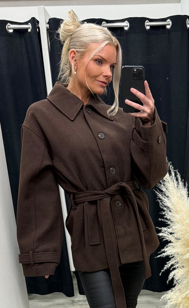 MSCH Amaranda jacket - hot fudge