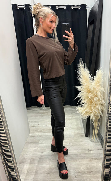 SP Villy top - brown