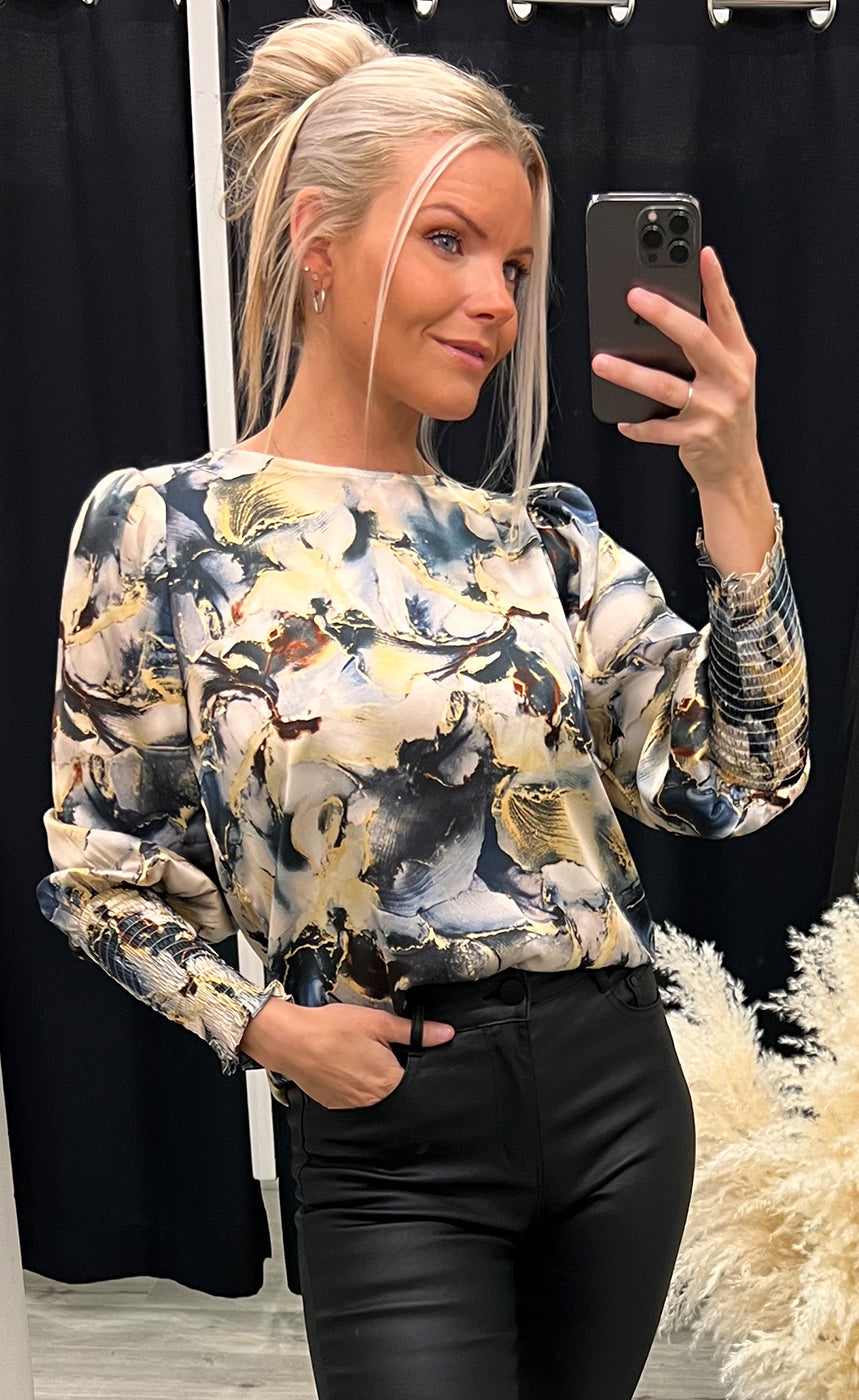 LOVE738-19 - marble blue