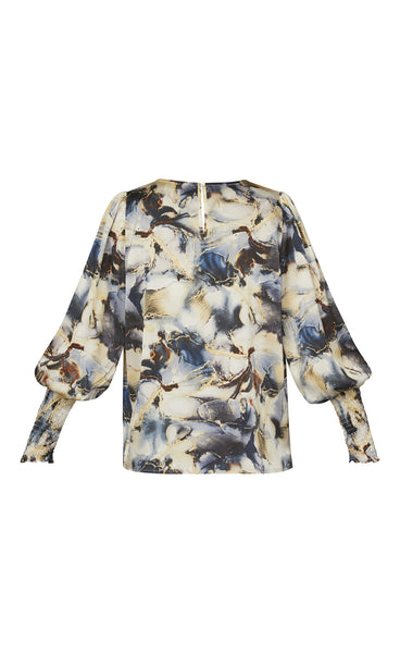 LOVE738-19 - marble blue