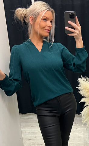 Vida blouse 1 - ponderosa pine