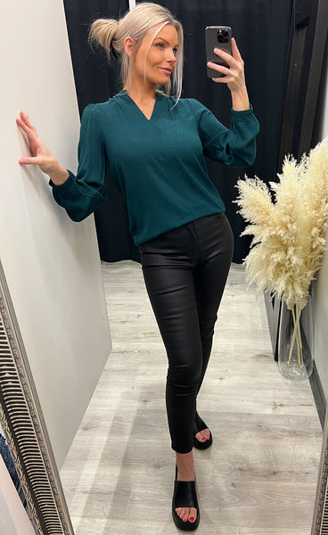 Vida blouse 1 - ponderosa pine