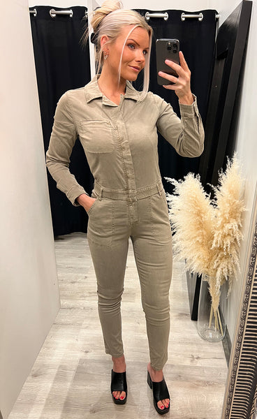 Melly samfestingur - taupe