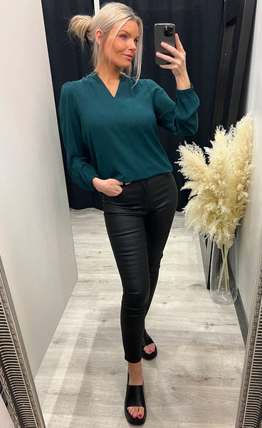 Vida blouse 1 - ponderosa pine