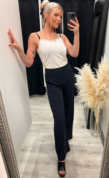 Verina pants - navy/cream