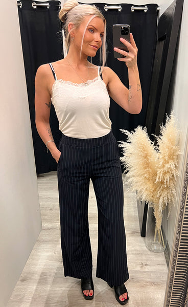 Verina pants - navy/cream