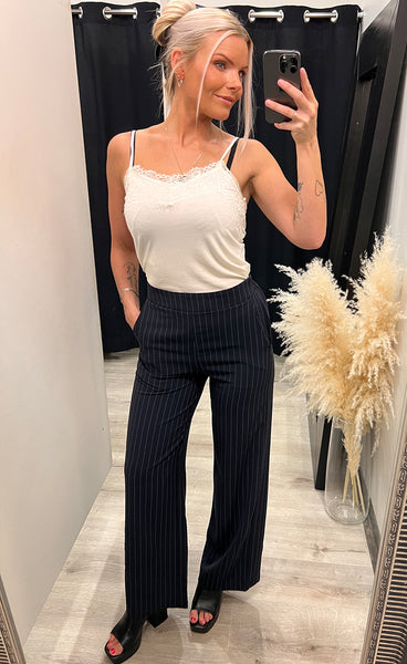 Verina pants - navy/cream